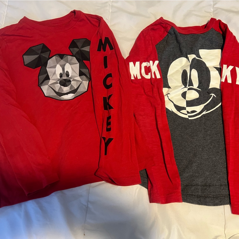 Gap Disney Mickey Mouse long sleeve tee cotton